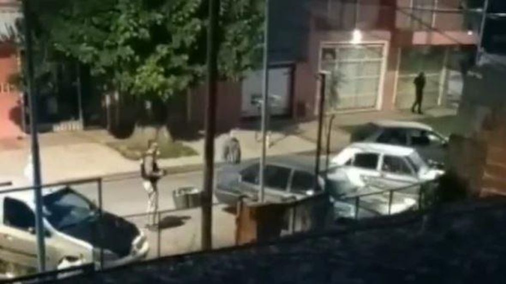 Los delincuentes estaban armados.