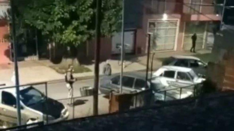 Los delincuentes estaban armados.