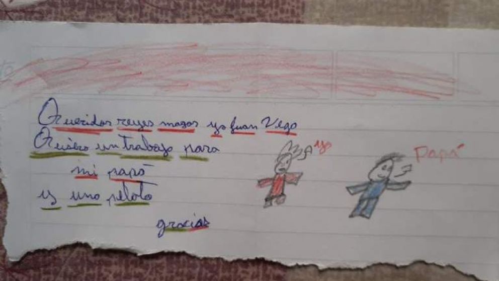 Emotivo: nene les pidió a los Reyes Magos una pelota y trabajo para su papá sordo