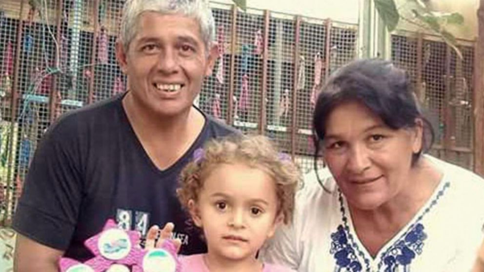 Rául, Graciela y Alma, las tres víctimas.