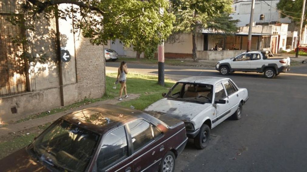 El lugar donde ocurrió el episodio (Google Street View).