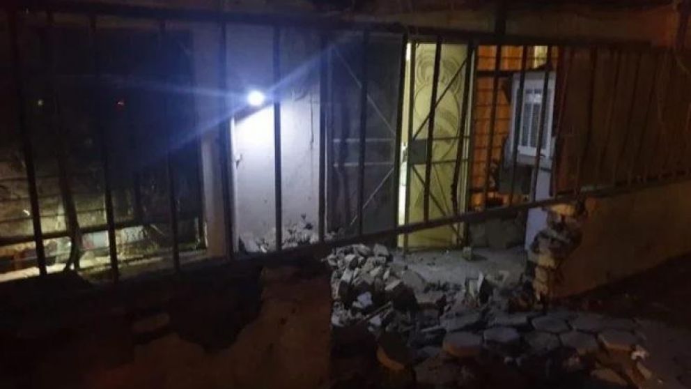 Así quedó el área ultraprotegida que alberga a las principales instituciones de la capital iraquí.