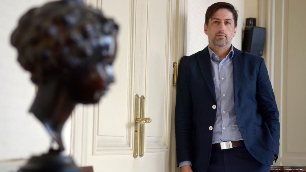 El titular de la cartera educativa, íntimo con Crónica (Fernando Pérez Re-Diario Crónica).