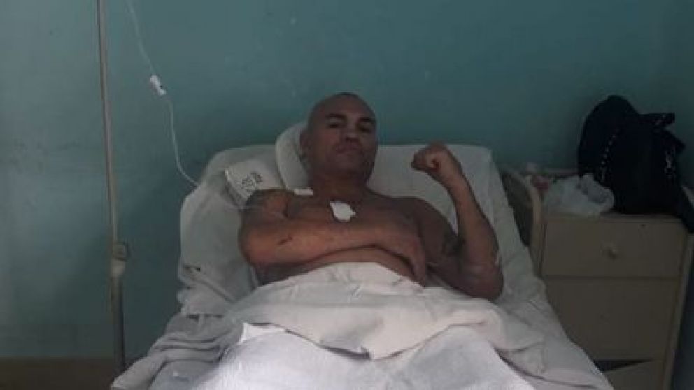 La "Hiena" Barrios habló por primera vez tras el ataque