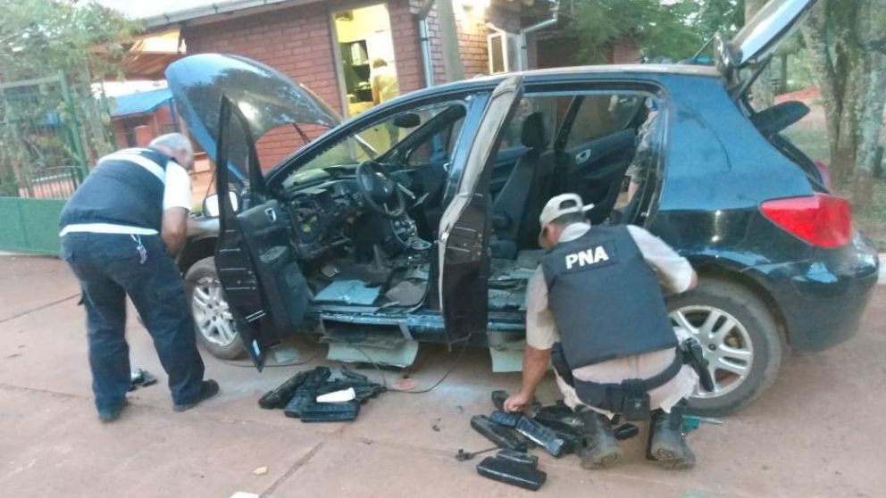 El can fue clave en la detección de la droga.