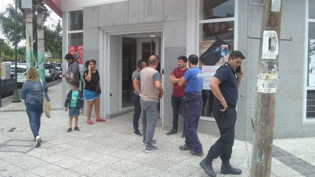 El robo ocurrió en cuestión de segundos.