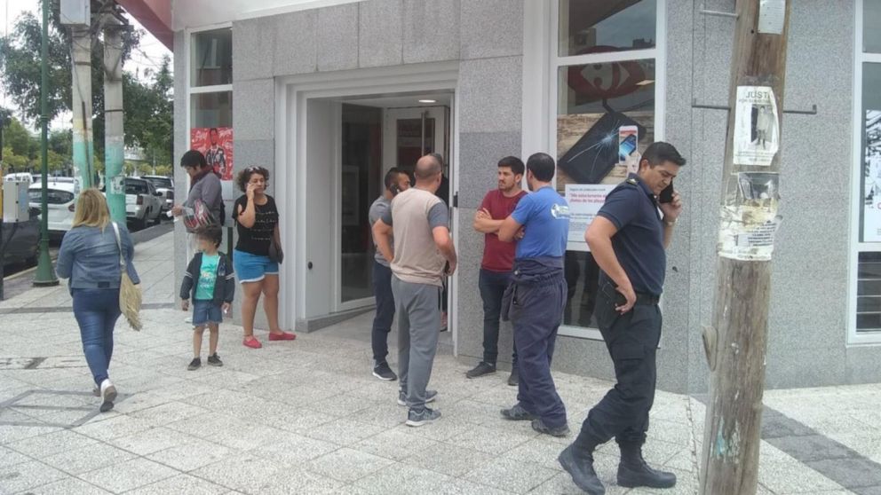 El robo ocurrió en cuestión de segundos.