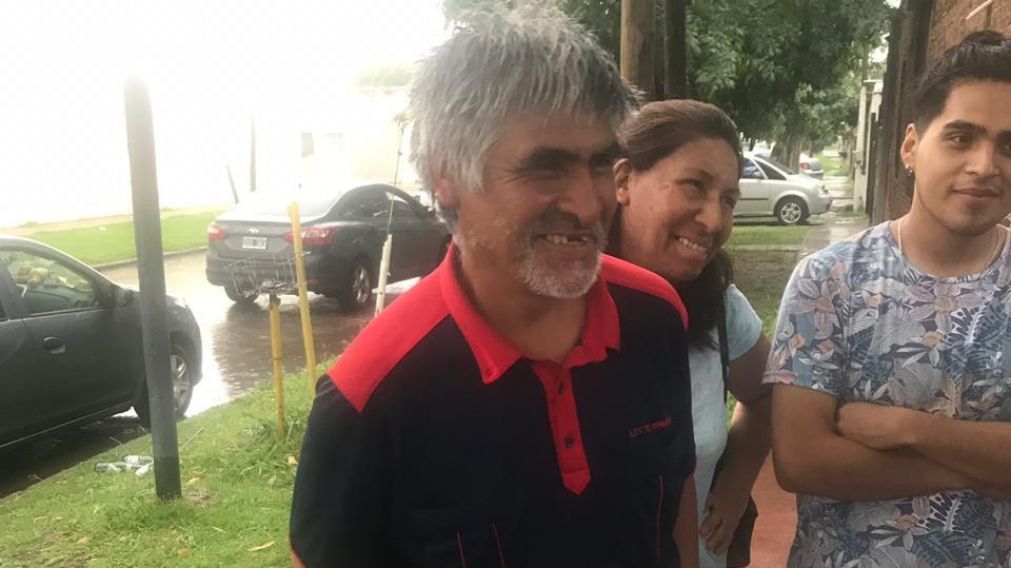El hombre de 58 años tras ser encontrado.