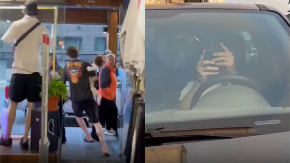 Una joven denunció que su ex pareja escapó corriendo con su beba y que hace un mes no puede verla (Capturas de video).
