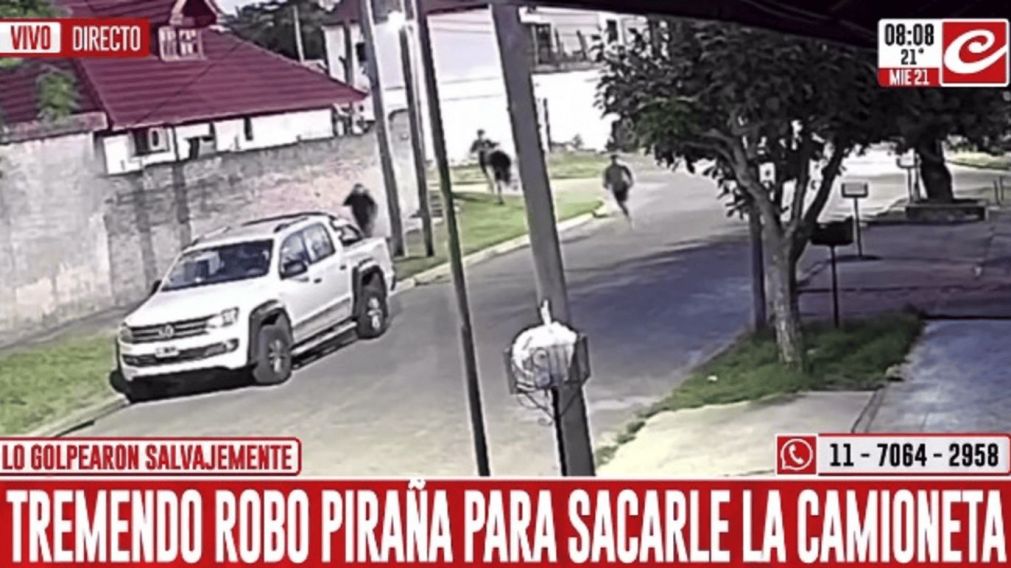 Un ladrón de 14 años resultó detenido tras brutal robo piraña perpetrado por menores delincuentes.