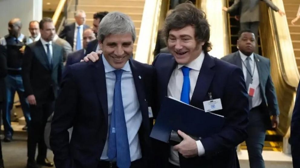 Luis Caputo defendió el programa económico del Gobierno de Javier Milei.