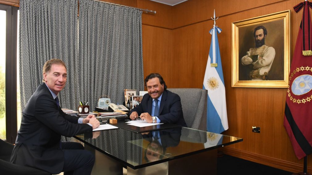 Diego Santilli viajó a Salta para reunirse con Gustavo Sáenz.