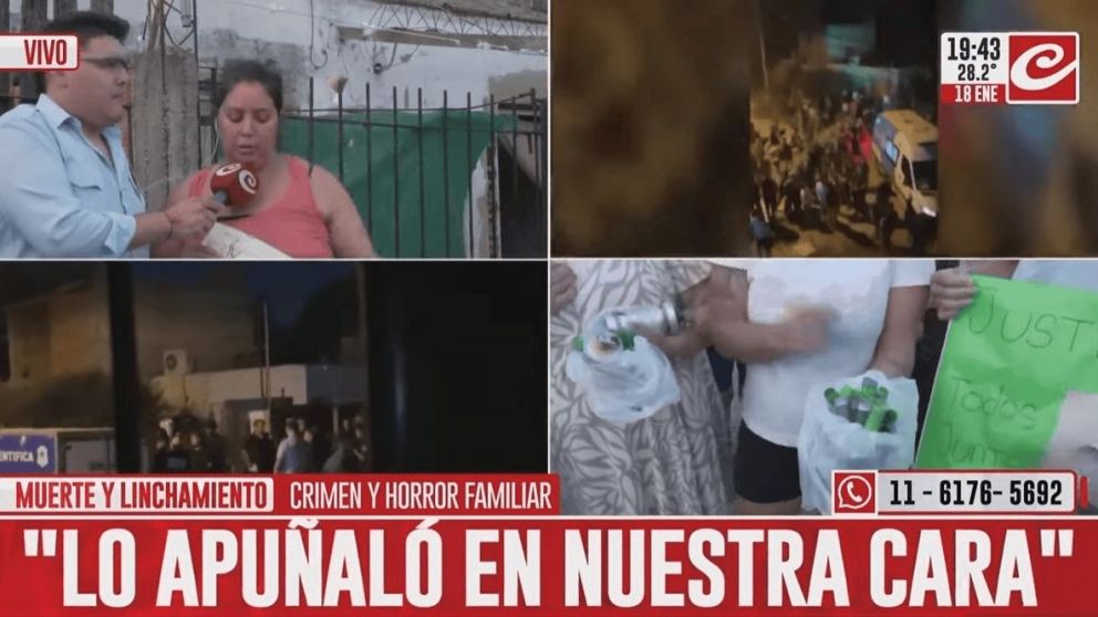 La víctima recibió múltiples puñaladas en una discusión con su padrastro.