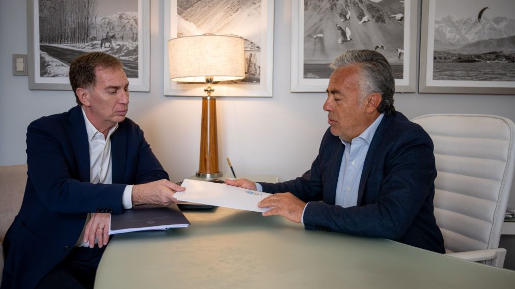 Reforma laboral: Diego Santilli ratificó respaldo de Alfredo Cornejo en Mendoza