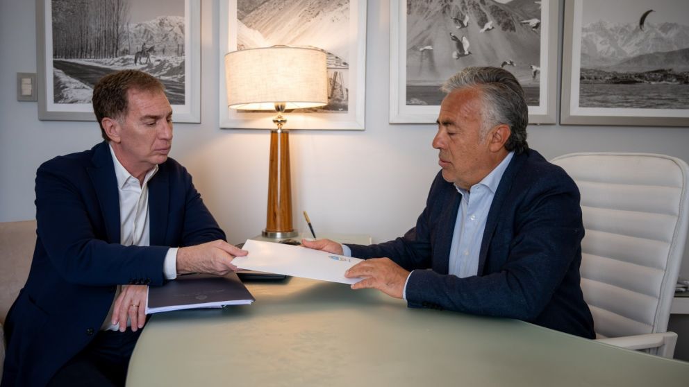 Reforma laboral: Diego Santilli ratificó respaldo de Alfredo Cornejo en Mendoza