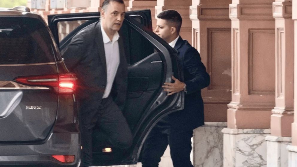 Manuel Adorni convocó a la mesa política en Casa Rosada por la reforma laboral. (Foto: NA)