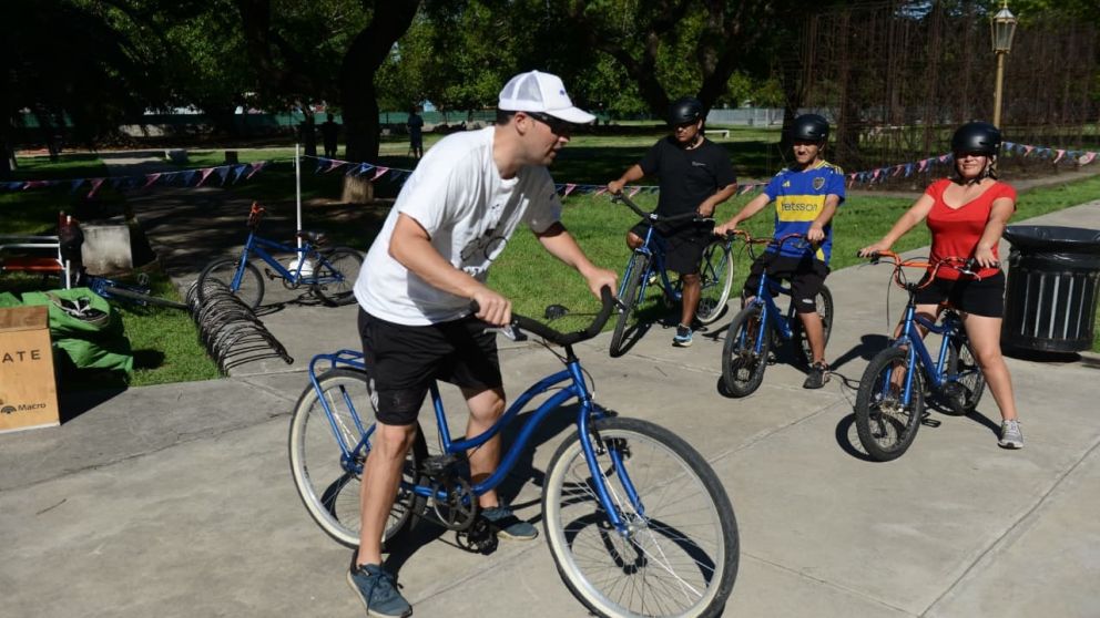 Soltate, el programa del gobierno de la Ciudad para que los vecinos puedan aprender a andar en bicicleta.
