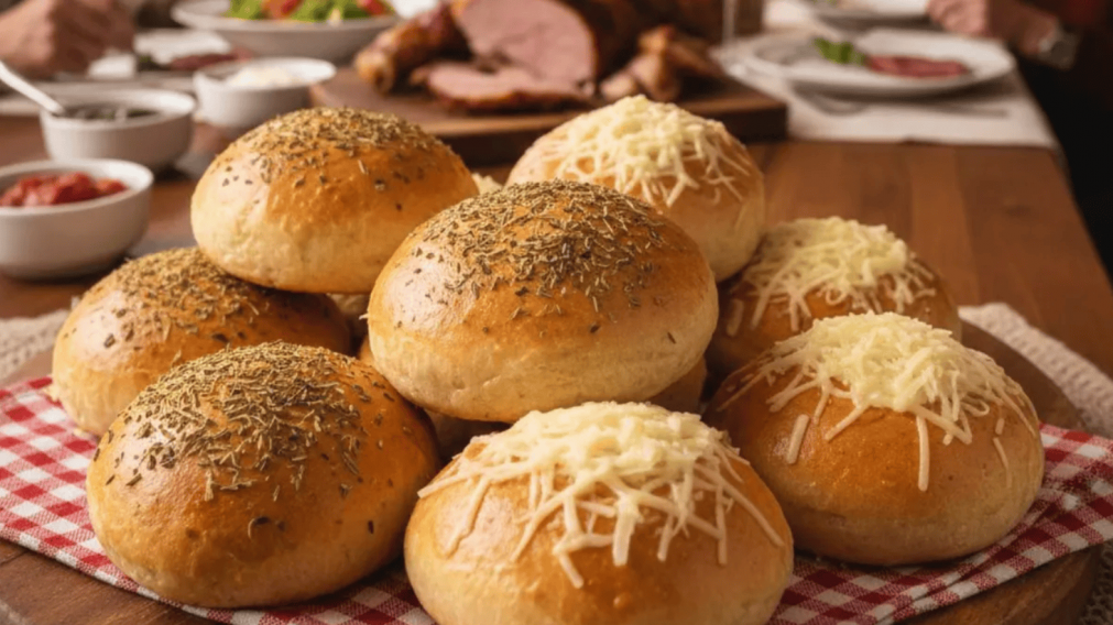 Receta para pancitos saborizados, ideales para acompañar una merienda o sumar en una picada como snack.