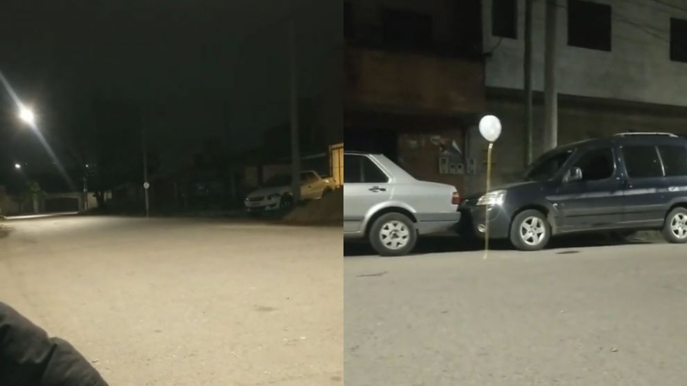 Dos amigos tucumanos quedaron petrificados cuando un "globo fantasma" pasó frente a ellos, y el miedo fue tal que comenzaron a rezar (Captura video).