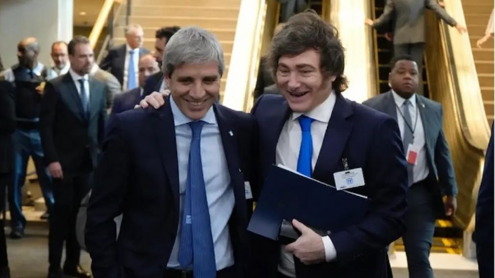 Javier Milei y Luis Caputo celebraron la inflación 2025, la más baja desde 2017.