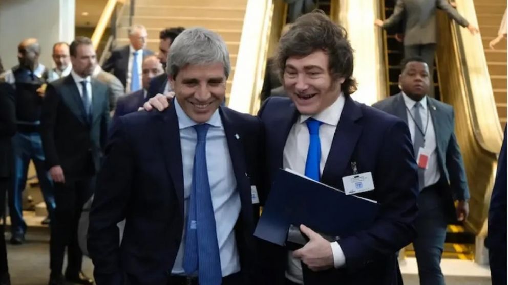 Javier Milei y Luis Caputo celebraron la inflación 2025, la más baja desde 2017.