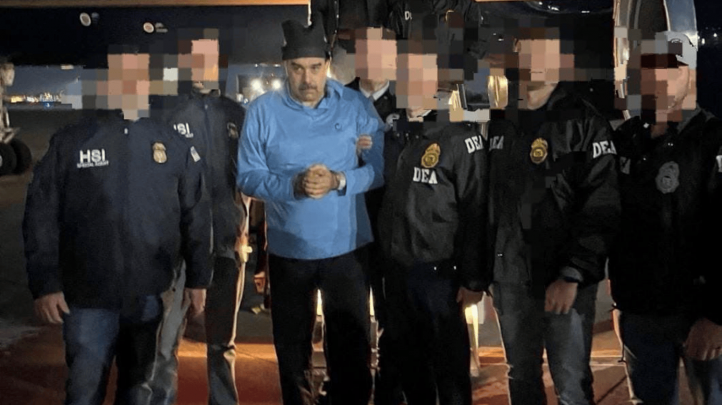 Detenido en Estados Unidos, Nicolás Maduro pidió "confiar" en Delcy Rodríguez.