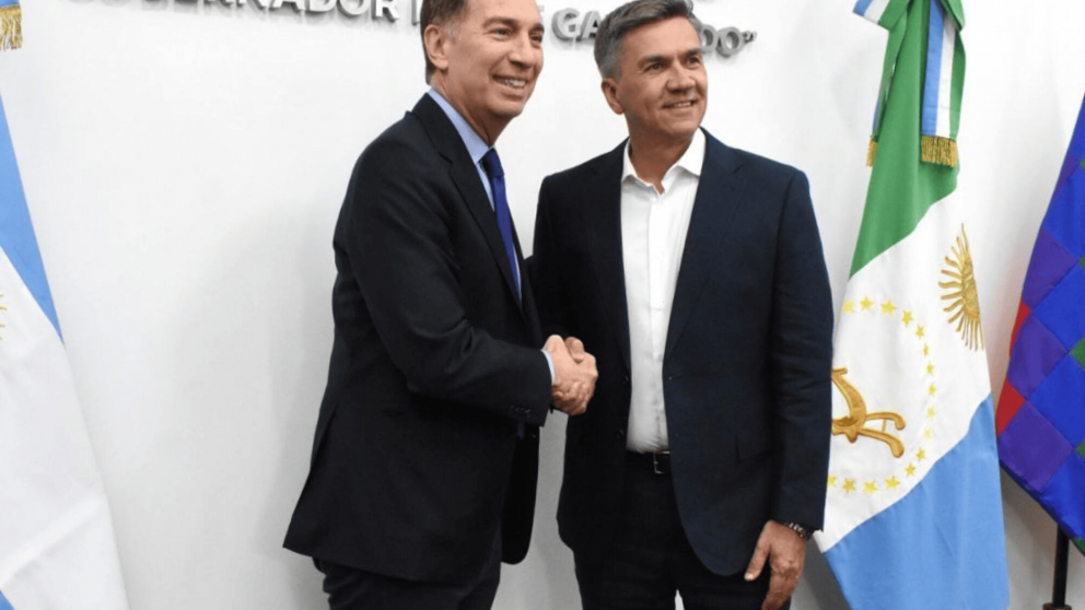 Diego Santilli visitó al gobernador de Chaco, Leandro Zdero, por la reforma laboral.