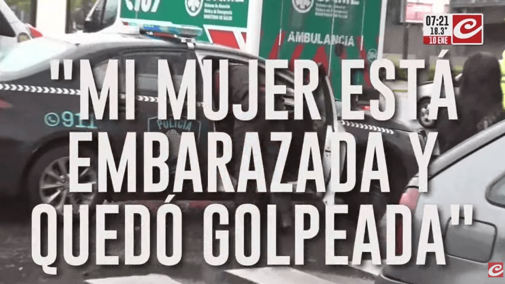 “Venía a los gomazos”: la bronca del joven que iba junto a su familia de vacaciones rumbo a la Costa y fue embestido por un auto en la 9 de Julio