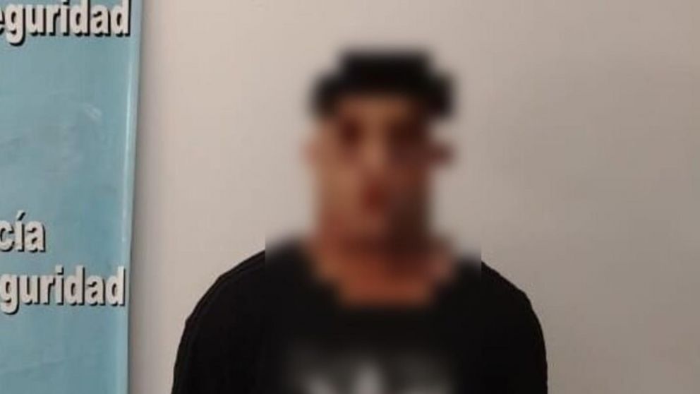 Este es uno de los individuos que fue capturado en los procedimientos.