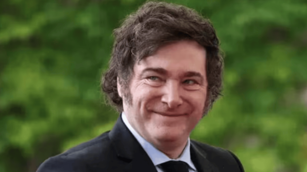 Javier Milei mostró su apoyo a Estados Unidos.