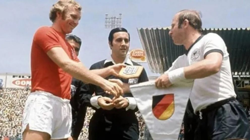 Ángel Coerezza dirigió el partido entre Inglaterra y Alemania en el Mundial de México 1970 (Archivo).