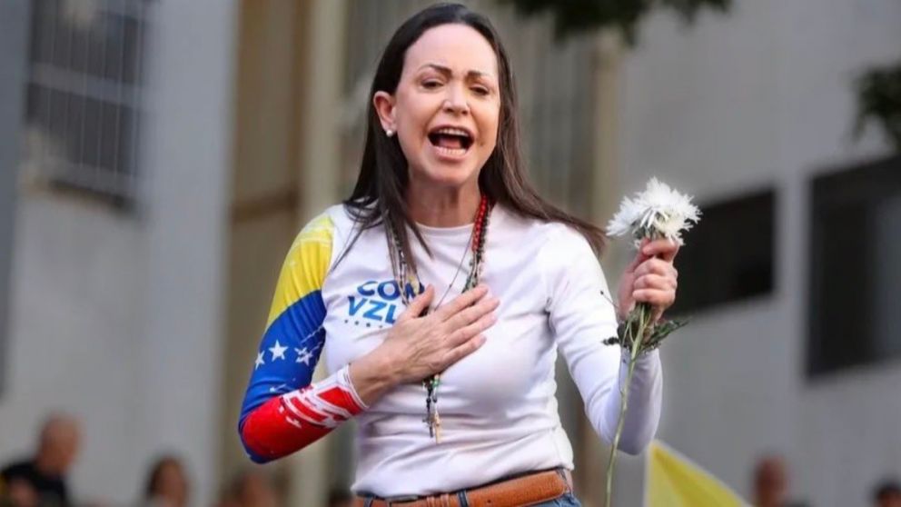 La dirigente señaló que la "libertad de Venezuela está cerca".