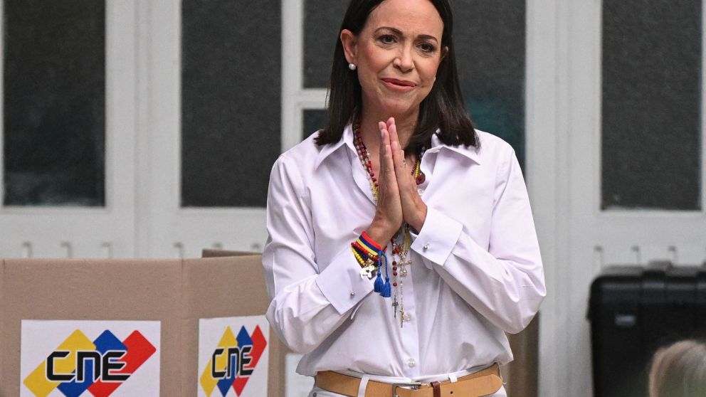 Machado cuestion� la figura de Delcy Rodr�guez, se�alando la falta de confianza que genera su perfil pol�tico dentro y fuera de Venezuela.