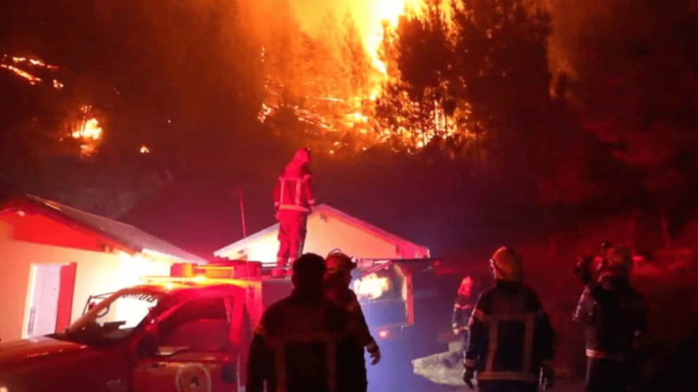 Confirmaron que el incendio fue intencional en el sur (NA).