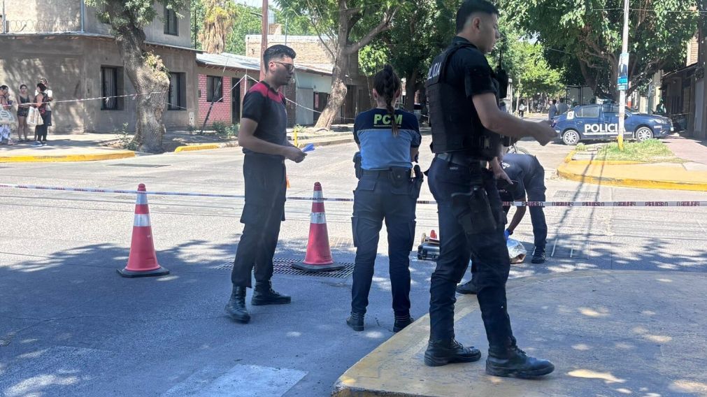 Policías de Mendoza en acción