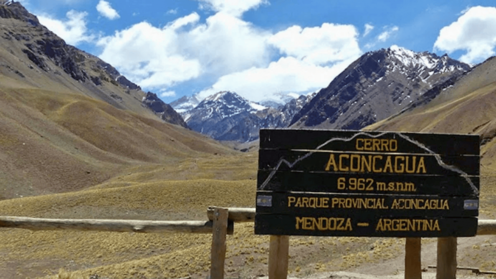 Un montañista ruso mientras intentaba llegar a la cumbre del Aconcagua (Imagen ilustrativa).