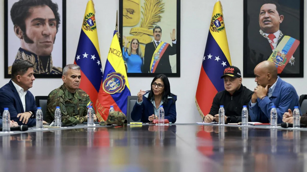Delcy Rodríguez envió “un mensaje a Estados Unidos" tras encabezar su primera reunión de gabinete (Imagen NA).