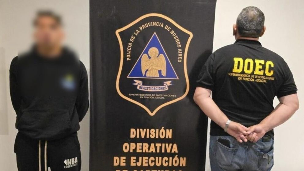 Este es el sujeto que resultó aprehendido por los pesquisas.