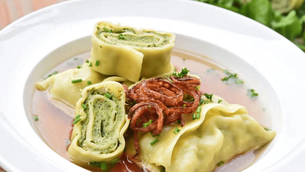 Receta de "Maultaschen", los exquisitos ravioles alemanes que se deshacen en la boca y se adaptan a distintos sabores