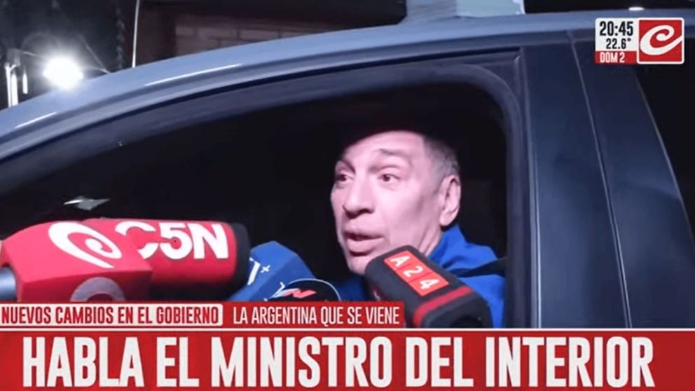 Diego Santilli es el nuevo ministro del Interior.