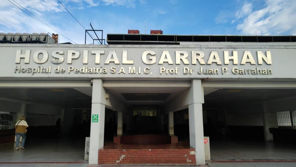 El Hospital Garrahan, donde la nena de diez años recibió el alta.