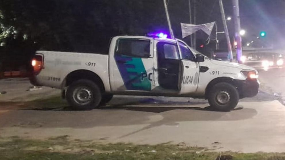 Las autoridades policiales se apersonaron en el escenario del enfrentamiento armado.