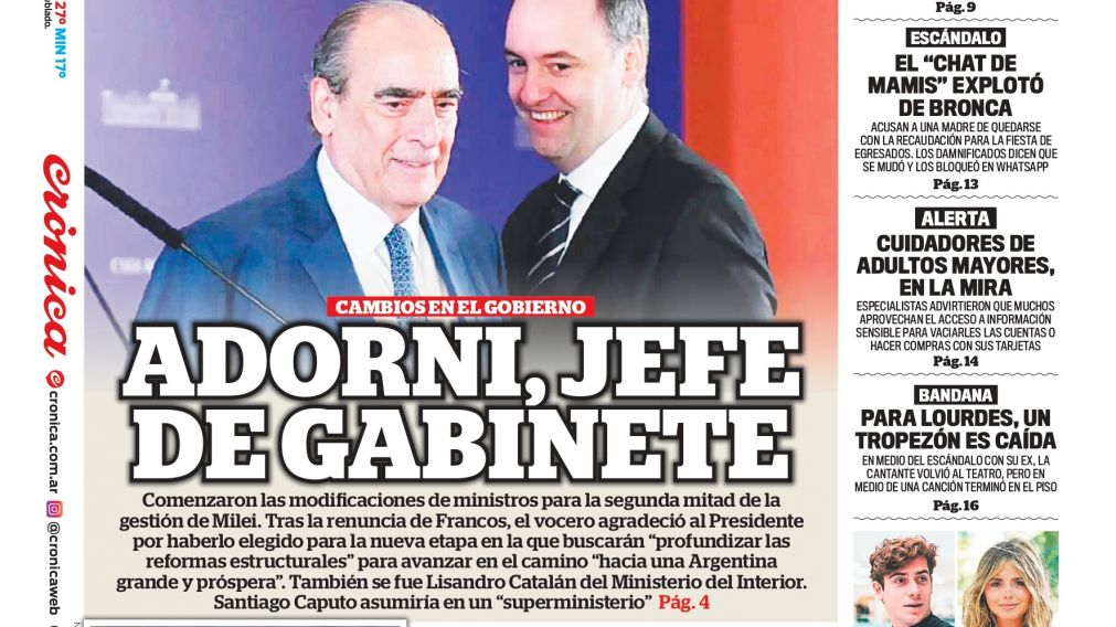 Las tapas de hoy, 1� de noviembre de 2025