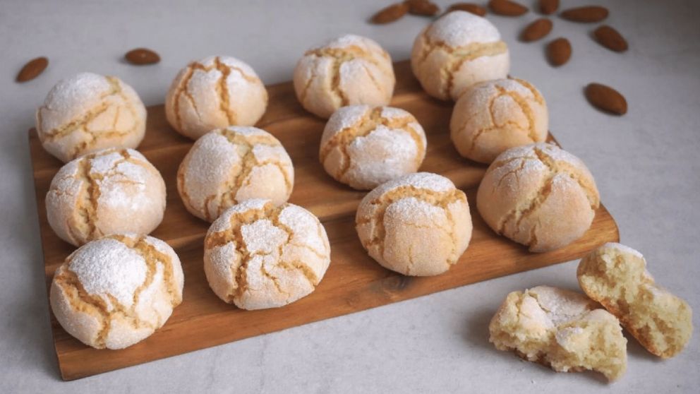 Receta clásica de "Amarettis": cómo preparar las deliciosas galletitas italianas para acompañar los mates
