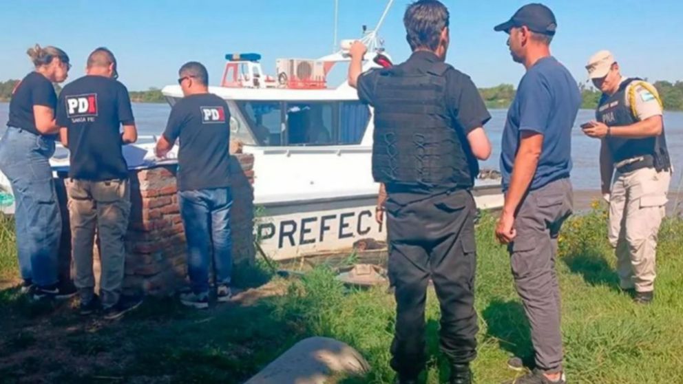 Los investigadores se apersonaron en el escenario del hallazgo. Cr�dito: La Voz.