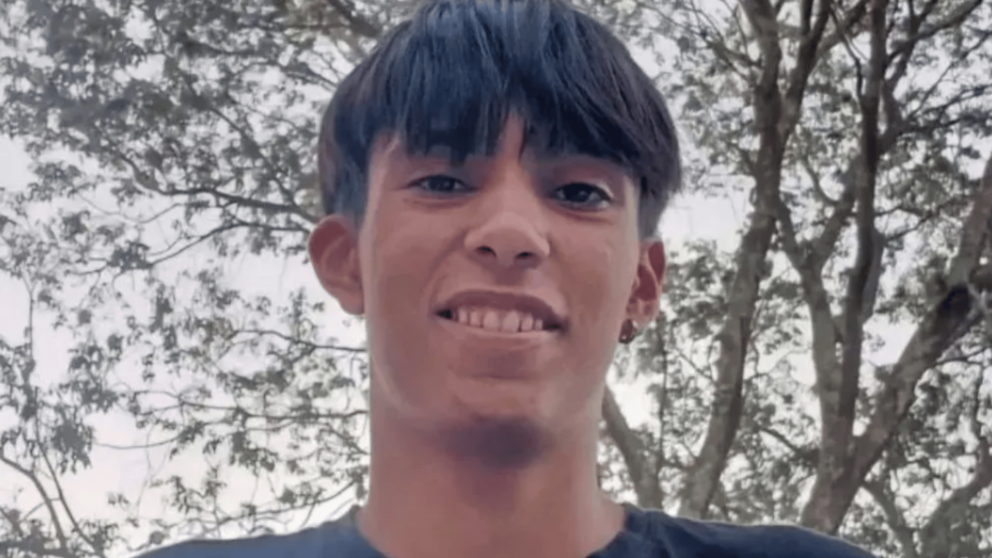 Jeremías Monzón, el adolescente asesinado a puñaladas (Gentileza Aire Digital).