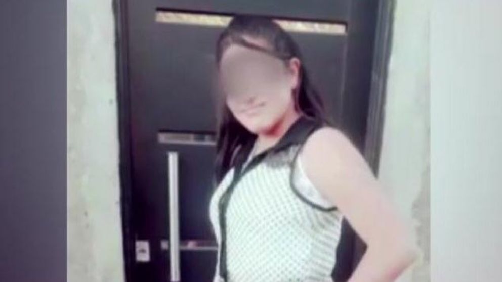 La adolescente, víctima de la locura de los festejos de Navidad.