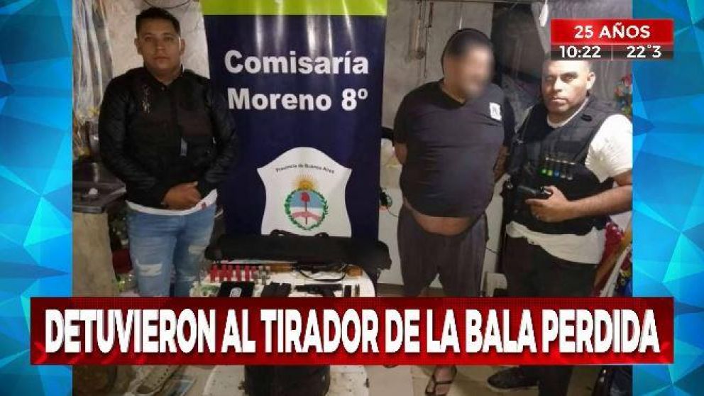 José Alberto Pinto Barreto es el único detenido por la herida de bala de Milagros (Captura/Crónica HD).