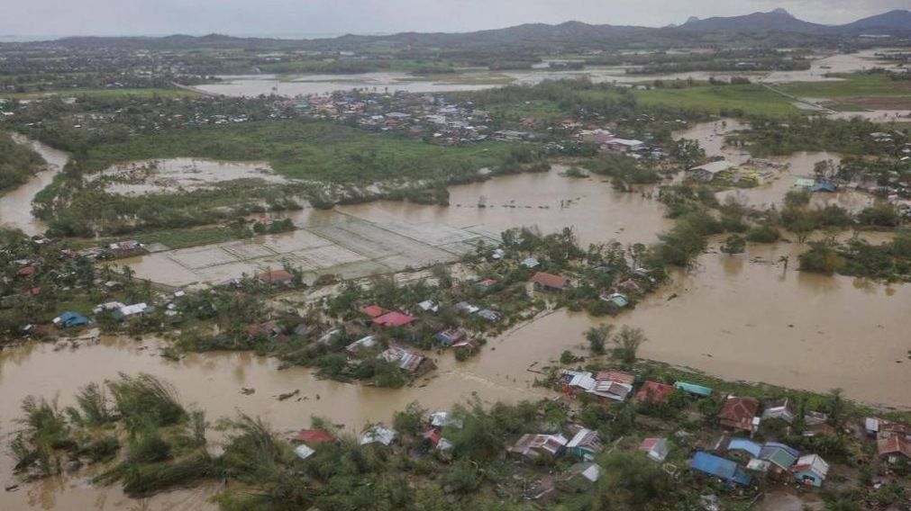 El tifón generó una importante destrucción en la región de Filipinas (Twitter).
