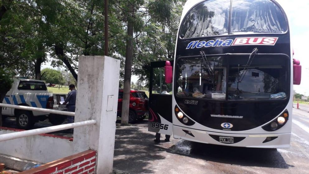 Los choferes tienen tolerancia 0 de alcohol. (Gentileza Clorinda Noticias).